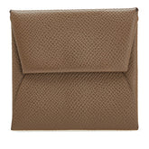 エルメス バスティア コインケース 小銭入れ エトゥープ グレー ヴォーエプソン レディース HERMES 【中古】